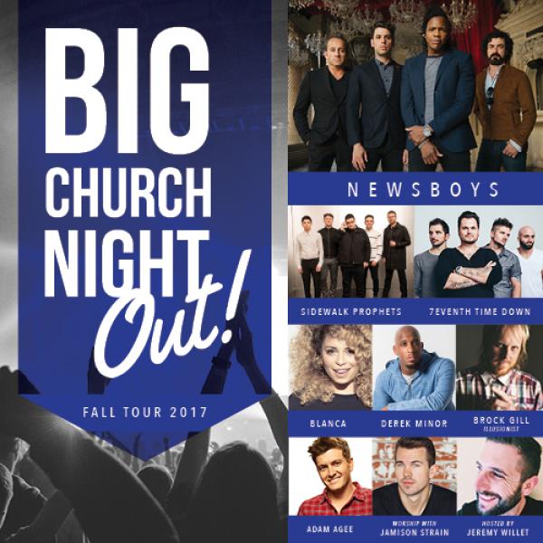 Newsboys will bring their 'Big Church Night Out!' tour to Topeka Thursday