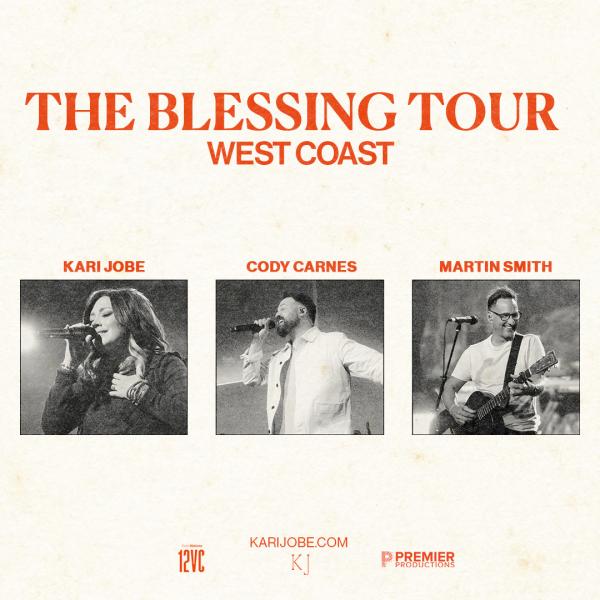 Kari Jobe The Blessing Tour West Coast 2023 