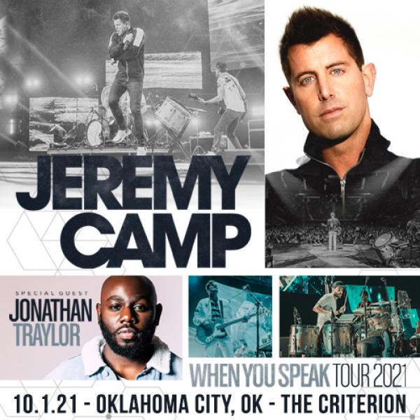 Jeremy Camp - When You Speak Tour 2021 - Oklahoma City, OK 2021