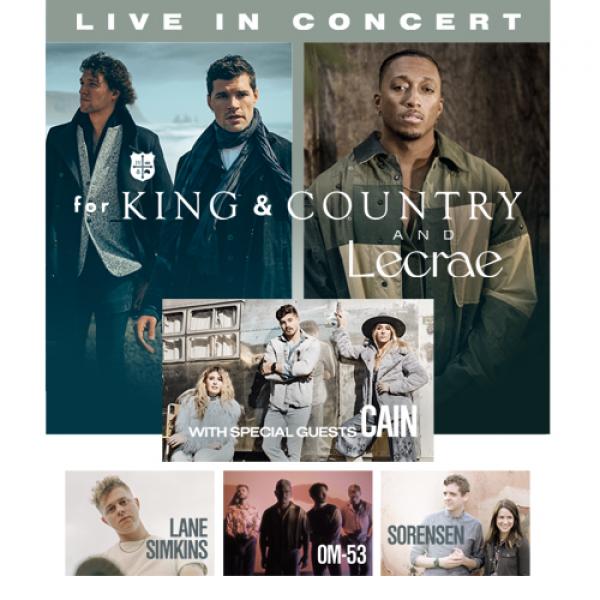 For King & Country and Lecrae - Live in Concert! - Philadelphia, PA 2021 For King & Country and Lecrae - Live in Concert! - Philadelphia, PA 2021