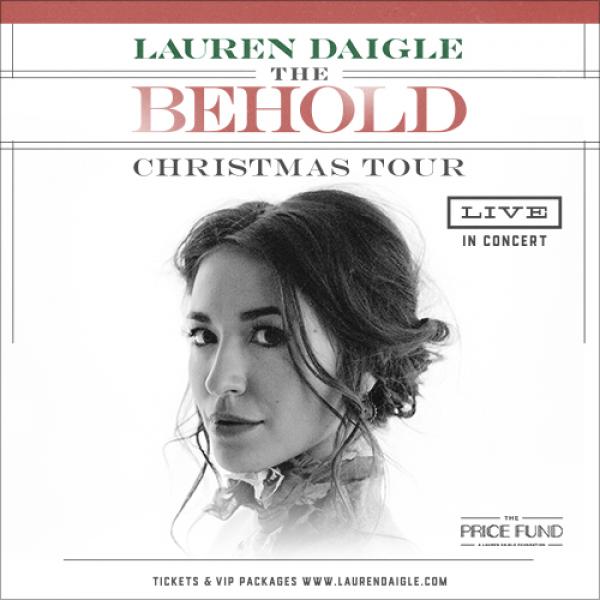 Lauren Daigle - The Behold Christmas Tour - Durham, NC 2021